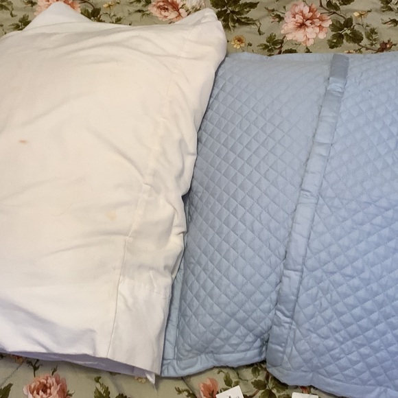 Ralph Lauren Wyatt 20x 20 throw pillow cover in Light Blue - Picture 2 of 9